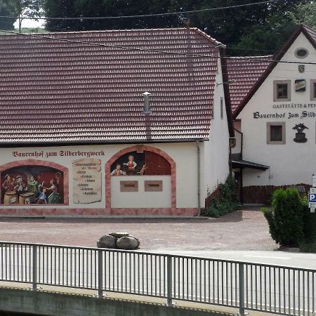 Limabach - Oberfrohna Restaurant & Pension "Bauernhof Zum Silberbergwerk" מראה חיצוני תמונה